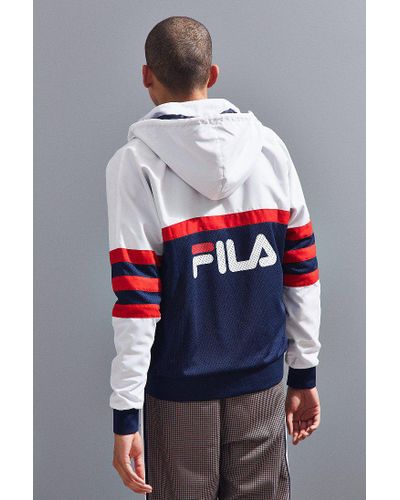 fila white windbreaker