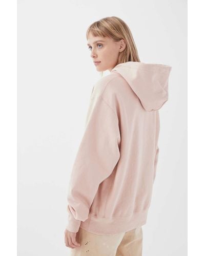 champion boyfriend logo patch hoodie sweatshirt