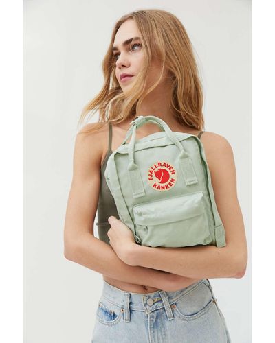 mint green mini backpack