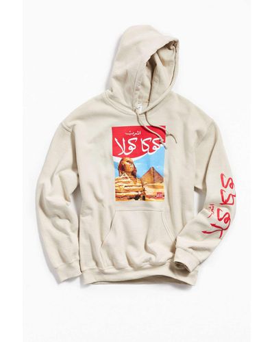 Urban Outfitters Cotton Coca-cola Egypt Hoodie Sweatshirt for Men - Lyst