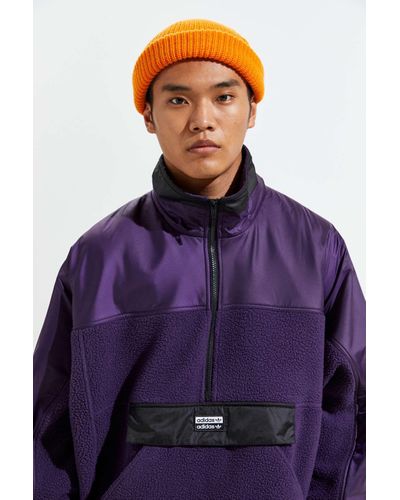 adidas knit fleece jacket