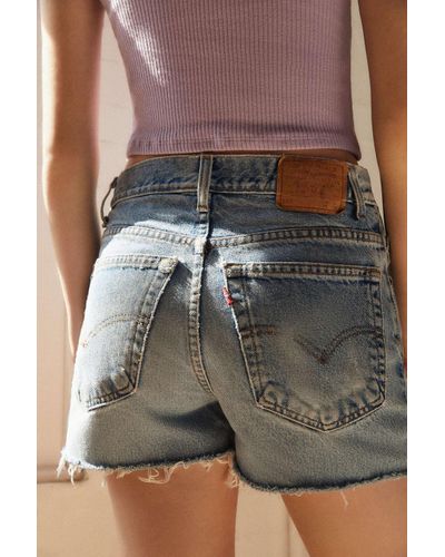 Low-rise Slouchy Denim Short 