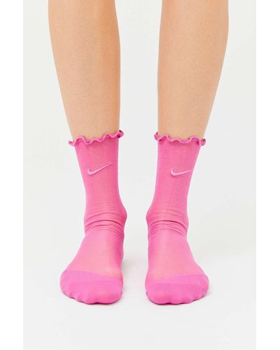 nike ruffle socks