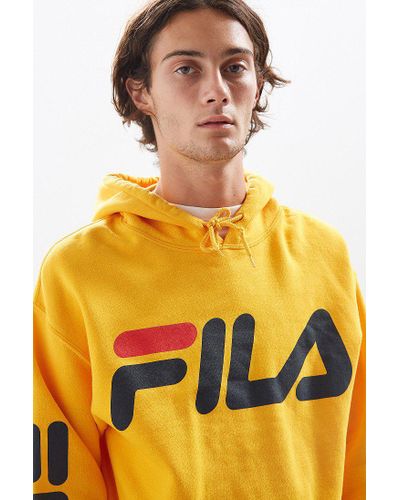 yellow fila jumper