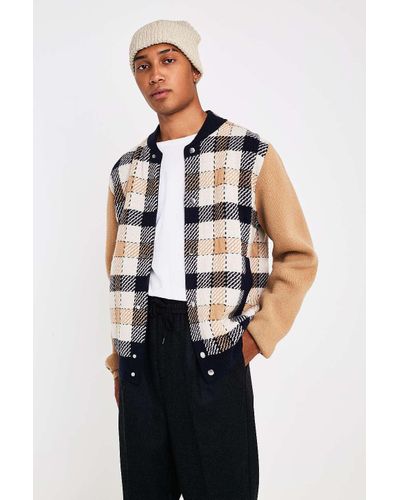 lacoste wool bomber jacket