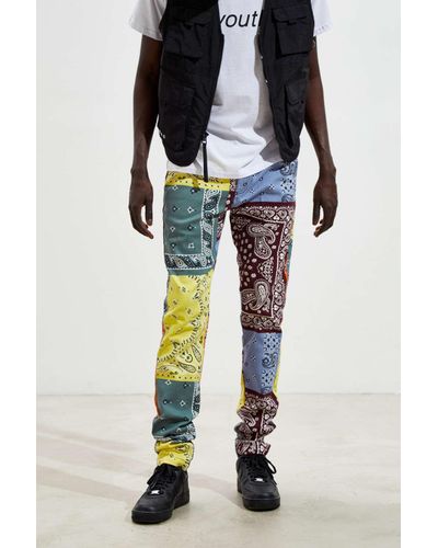 Urban Outfitters Cotton Uo Bandana Skinny Pant for Men - Lyst