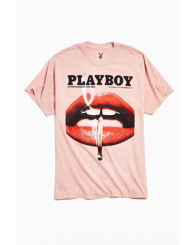 pink playboy t shirt