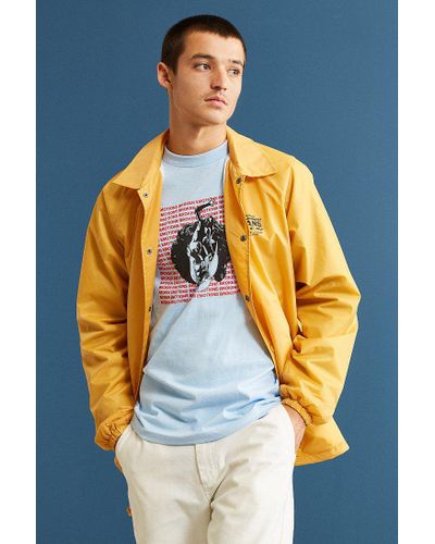 vans torrey jacket yellow