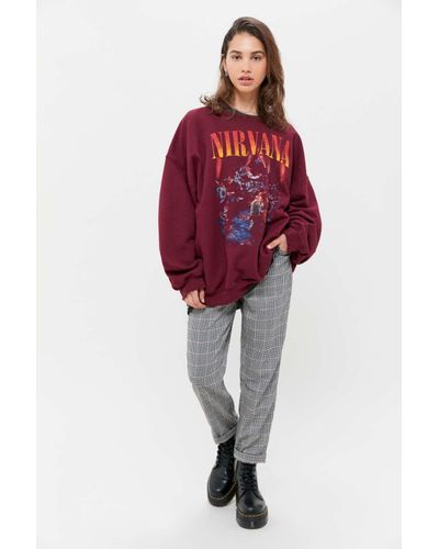 nirvana sweatshirt urban outfitters