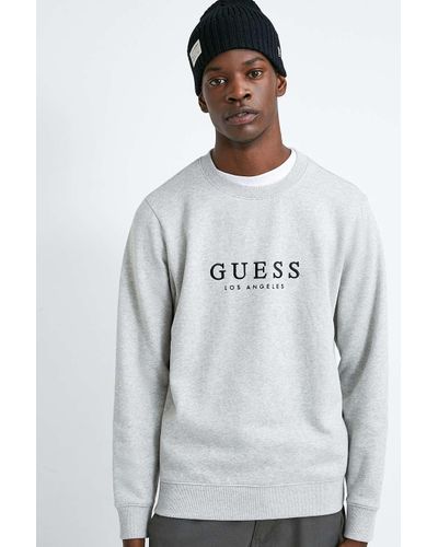 guess multi script sweatshirt