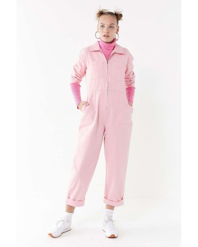 Urban outfitters pink overalls Clearance