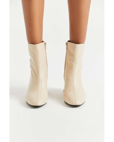 Vagabond Leather Alice Boot in White - Lyst