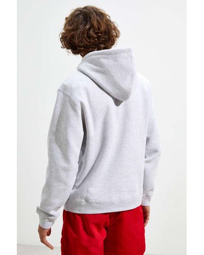 stussy embroidered moletom com capuz black