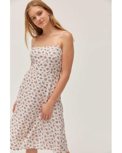 Urban Outfitters Uo Ashlee Floral Midi ...