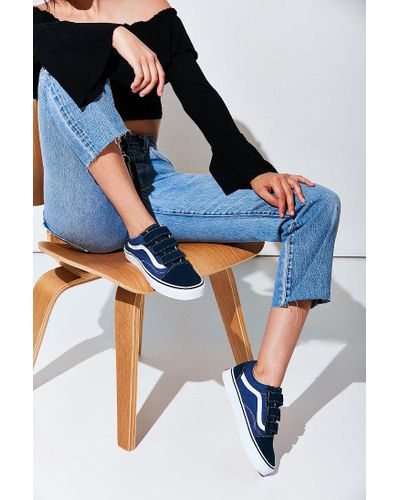 vans old skool v blue