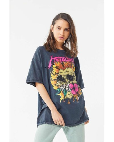 Cotton Metallica T-shirt Dress ...