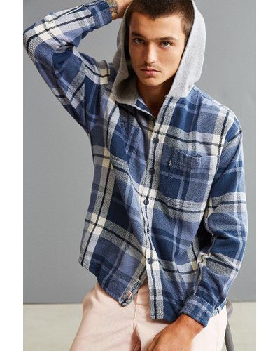 Urban Outfitters Flannel Hoodie 
