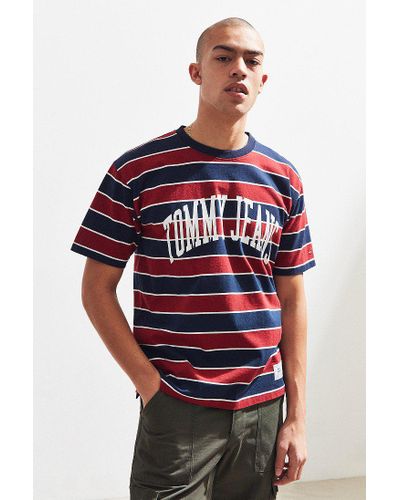 tommy jeans collegiate stripe tee Off 63% - www.gmcanantnag.net