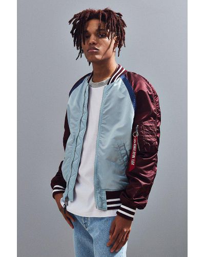 alpha industries varsity jacket