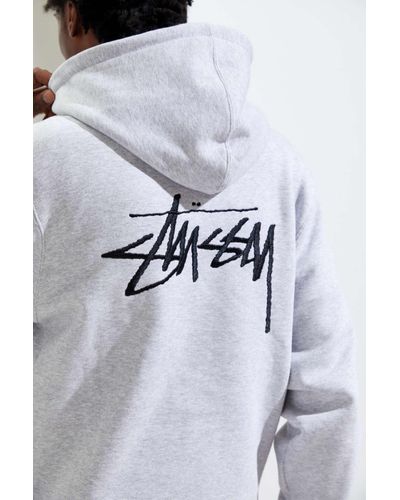 Stussy Embroidered Applique Hoodie Sweatshirt for Men | Lyst