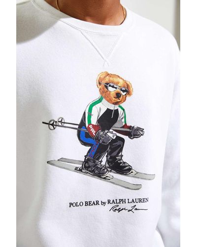 polo bear crewneck sweatshirt
