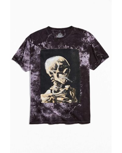 van gogh skeleton shirt