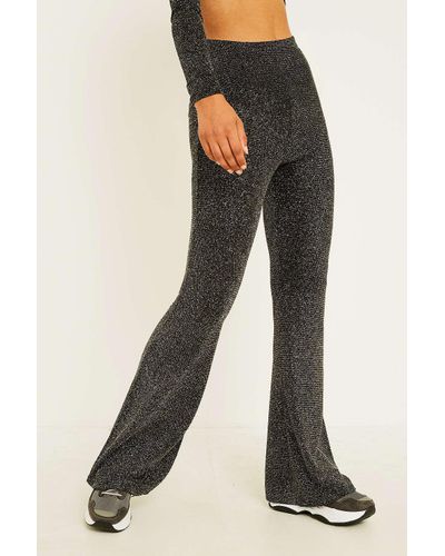 glitter flared pants h m 