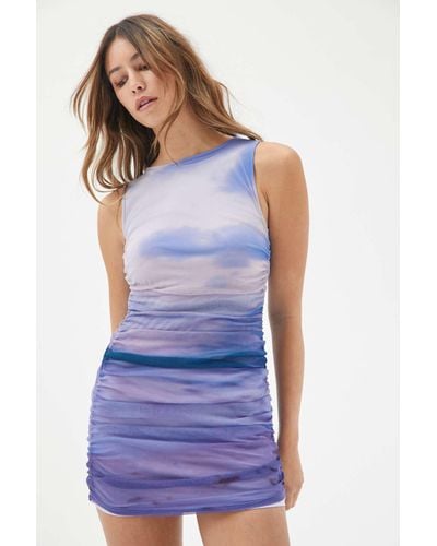 austin mesh sleeveless dress
