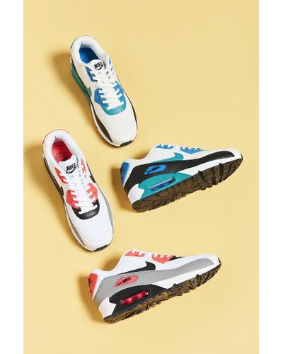 color block nike sneakers