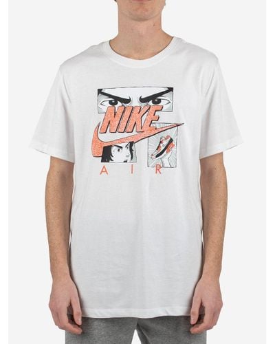 Nike T-shirt Sportswear in White for Men - Lyst