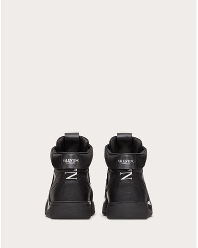 valentino garavani calfskin vl7n sneaker with bands