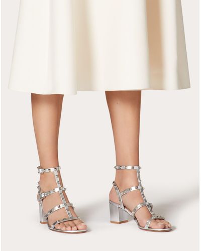 rockstud caged sandal 60mm