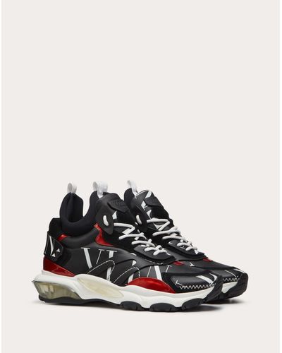 mens valentino bounce sock sneakers