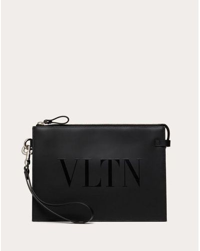 Valentino Garavani Vltn ポーチ おとこ ブラック