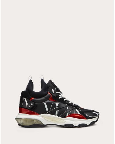 mens valentino bounce sock sneakers