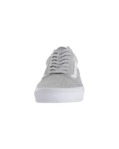 lurex glitter old skool schuhe