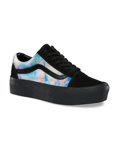 tie dye vans old skool
