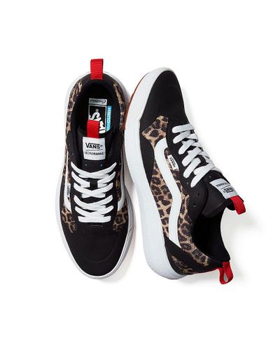 Vans Gepersonaliseerde Leopard Ultrarange Exo in het Zwart | Lyst NL