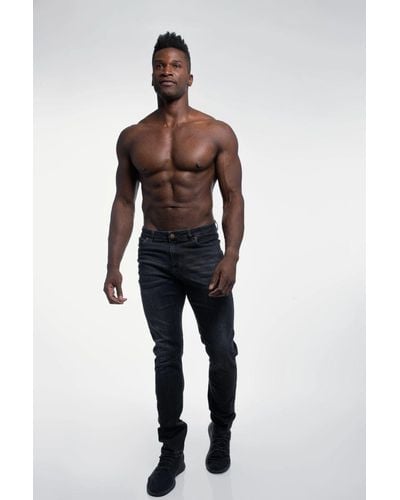 BARBELL APPAREL Straight-leg jeans for Men