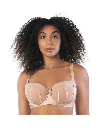 Buy Parfait Double Layered Unlined Cups Regular Wired Cushion Strap Bra -  Lapis Blue at Rs.2399 online