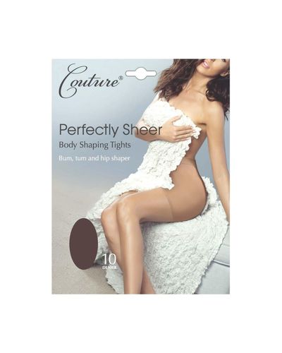 Couture Perfectly Sheer Body Shaping Tights - White