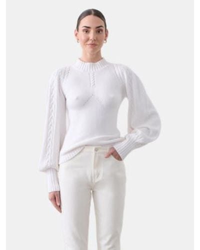 White Joslin Studio Tops for Women | Lyst