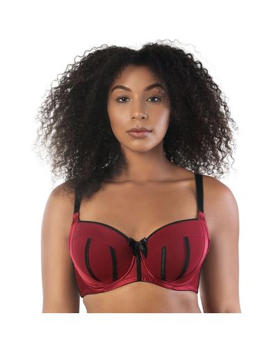 PARFAIT Shea Supportive Full Bust Plunge Bra 8-20 bands C - H cups Black &  Bare - Arianne Lingerie