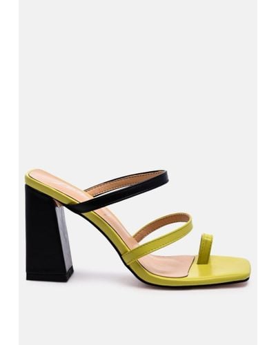 London thong block heel sandals hot sale