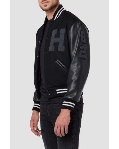 Hudson Jeans Leather Jacket - Black