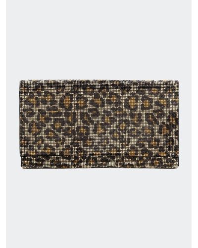 SHIRALEAH BAILEY CLUTCH CHAMPAGNE
