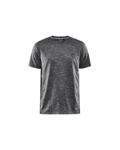 C.r.a.f.t Adv Charge Melange Short-sleeved T-shirt - Gray