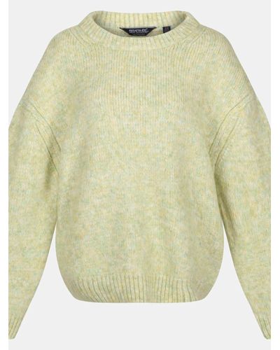 Women's Kensley Knitted Jumper - Code Red Marl