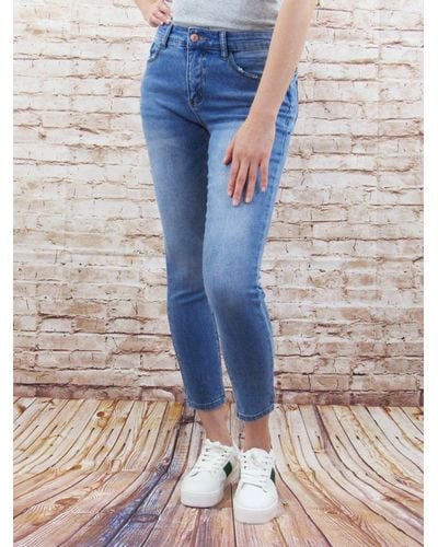 Blue Indigo Poppy Jeans for Women | Lyst