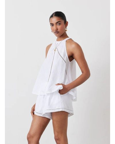 White Joslin Studio Tops for Women | Lyst